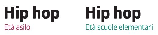Hip Hop età asilo e scuole elementari